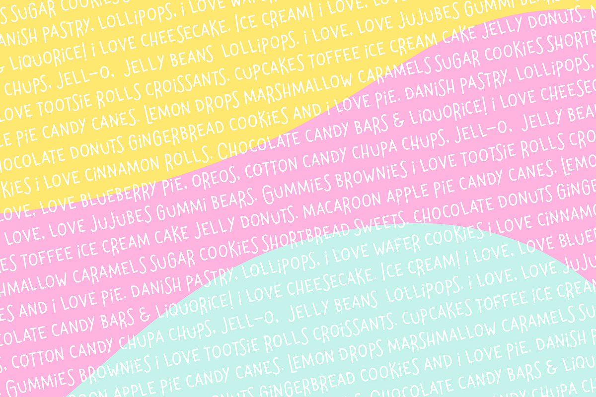 My Only Sunshine Font, a Sans Serif Font by Miss Tiina (Photo 5 of 5)