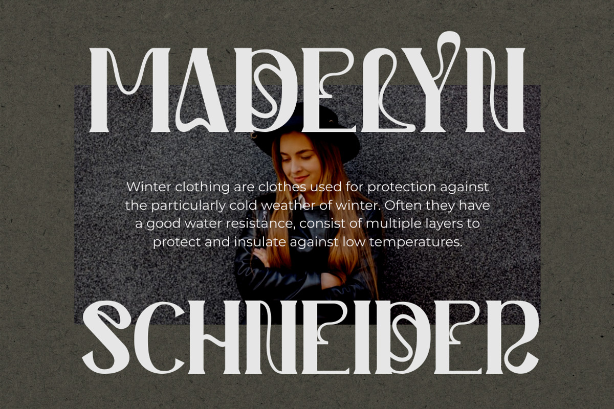 Kapecha - Modern Ligature Serif Font, a Sans Serif Font by PutraCetol Studio (Photo 11 of 11)