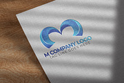 M letter Bluish Brand Logo Template, a Branding & Logo Template by arslantanoli (Thumbnail 2 of 3)