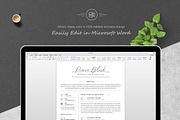 Clean Resume / CV Template, a Resume Template by ResumeInventor (Thumbnail 5 of 6)