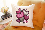 Valentine Clipart Bundle Valentines, an Illustration by Sublimation Artist (Thumbnail 6 of 6)