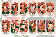 Painterly Florals, a Background Graphic by nadispasibenko (Thumbnail 7 of 9)
