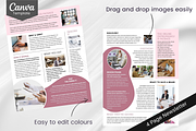 Canva Business Newsletter Template, a Print Template by PixelCraft (Thumbnail 3 of 16)