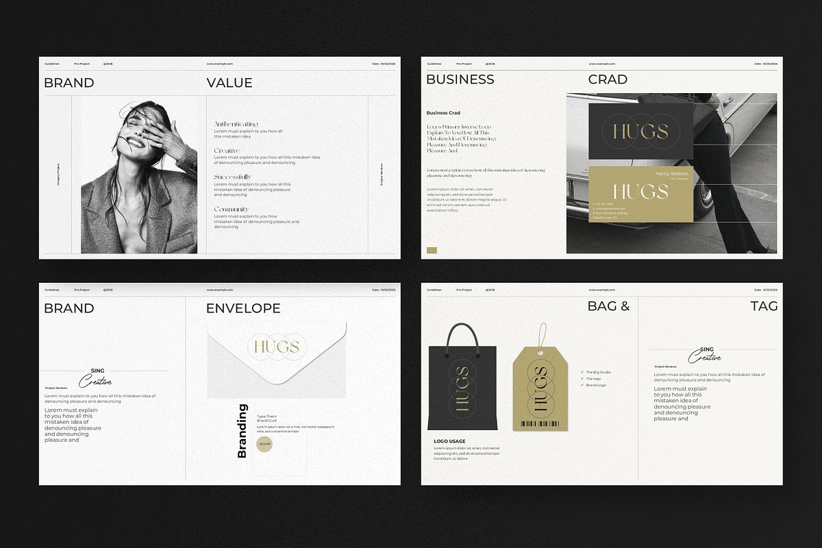 The Brand Guidelines, a Presentation Template by Aura Agency (Photo 12 of 14)