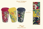 Flora Whisper Prints & Patterns, a Pattern Graphic by GND ART STUDIO (Thumbnail 7 of 8)