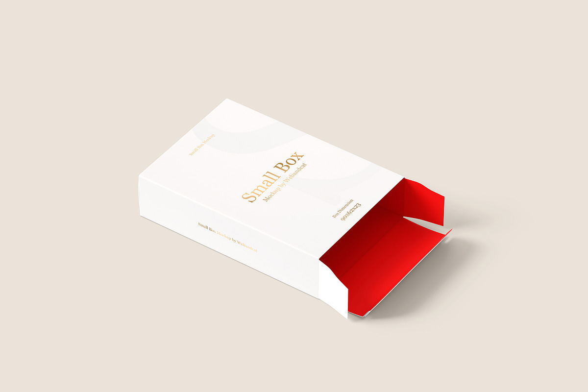 Small Box Mockup, a Packaging Mockup by WebAndCat (Photo 28 of 40)