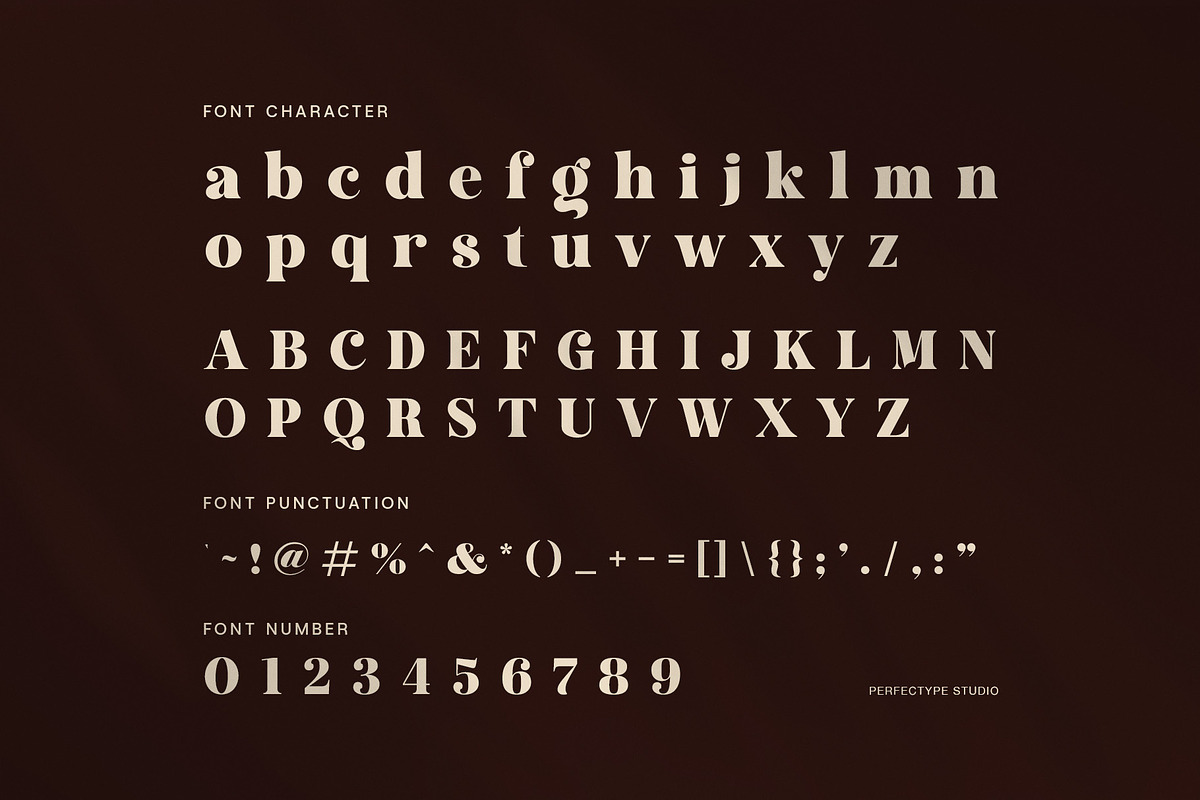 Milgan Elegant Luxury Serif Font, a Serif Font by Perfectype (Photo 7 of 8)