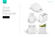 Non-woven Carrier Eco Bag Mock-up, a Product Mockup by BlackMocca (Thumbnail 6 of 7)
