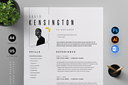 Resume/CV, a Resume Template by Reuix Studio (Thumbnail 1 of 5)