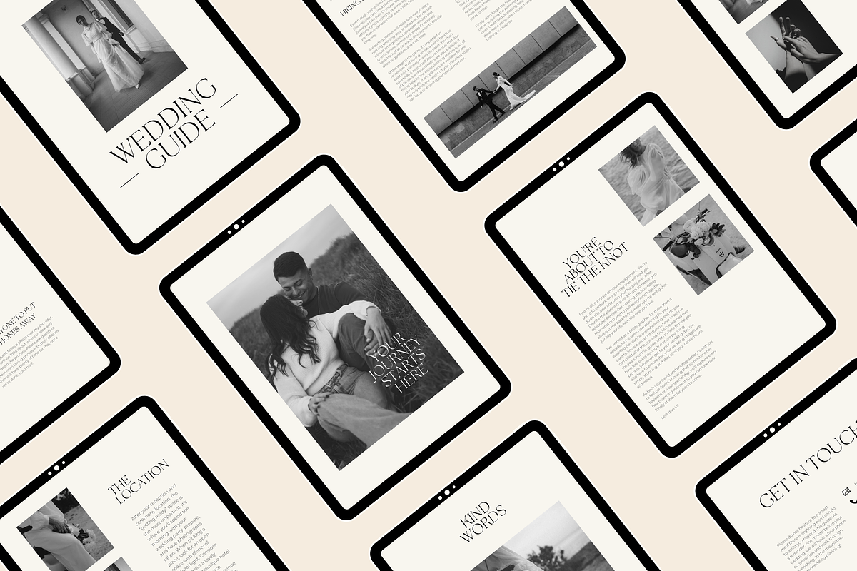 Wedding Photography Client Guide, a Marketing Template by Branding Babe Co. (Photo 6 of 9)