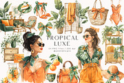 Tropical Luxe Collection, an Illustration by PeDe Designs (Thumbnail 2 of 28)
