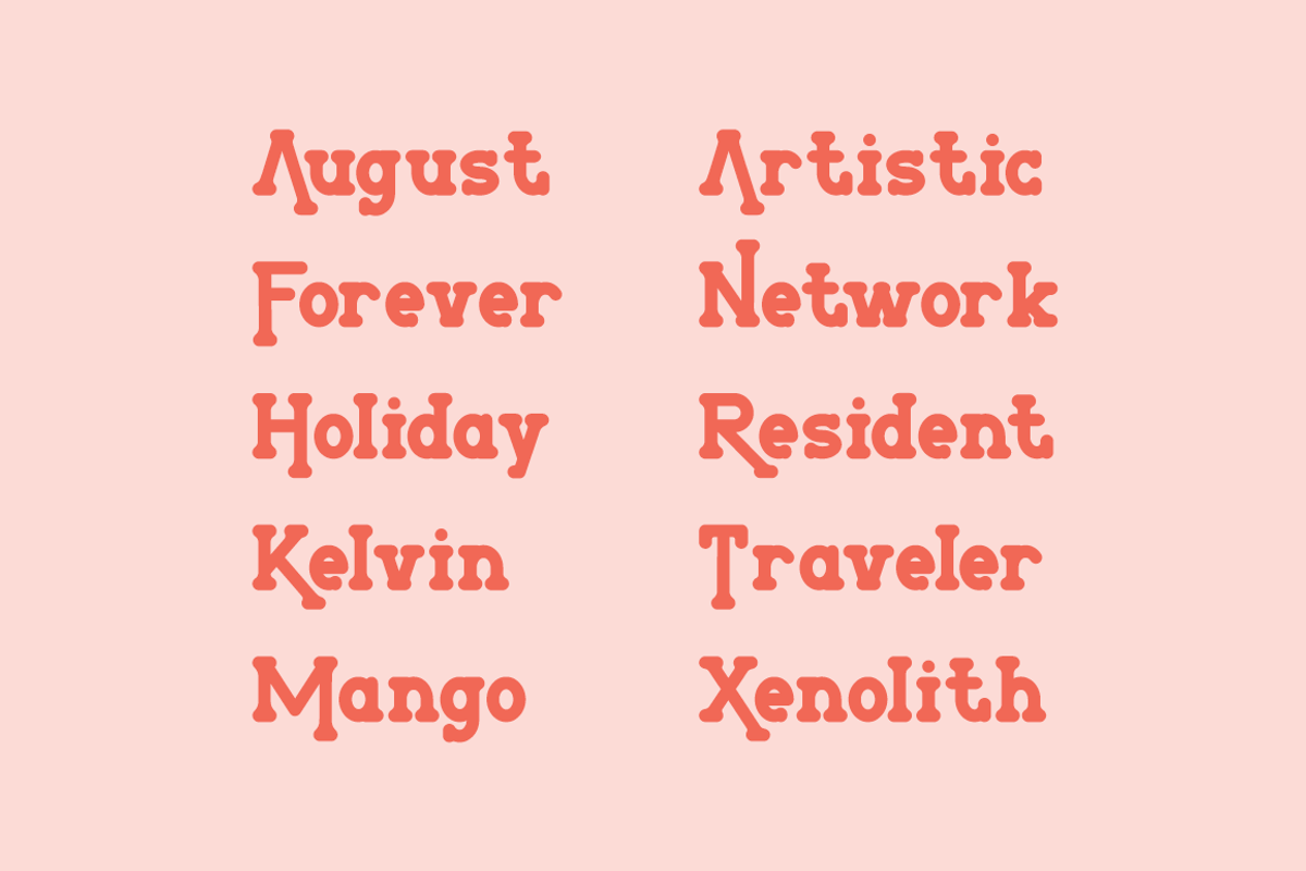 Holden Rounded - Slab Serif Font, a Serif Font by RockboyStd (Photo 7 of 12)
