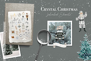 Crystal Christmas watercolor set, a Decorative Illustration by CrystalinaShop (Thumbnail 18 of 18)