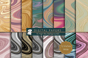 Luxury Digital Paper Bundle, an Illustration by Kandace Lalo Designs (Thumbnail 3 of 10)