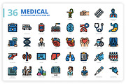 3,600 Icons x3 Styles, an Outline Icon by monkik (Thumbnail 204 of 299)