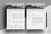 Resume/CV With Cover Letter, a Resume Template by White Graphic (Thumbnail 2 of 2)