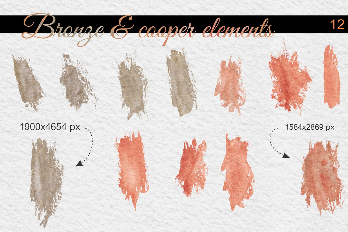 Festive Glitter Bundle + Bonus, a Decorative Illustration by kisikoida (Photo 14 of 18)