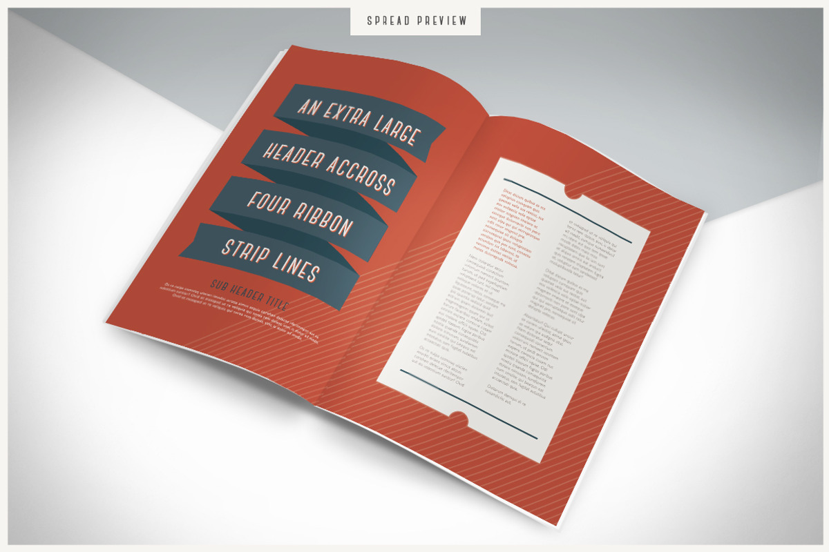 RETRO | Magazine, a Magazine Template by Marigold Studios (Photo 5 of 10)