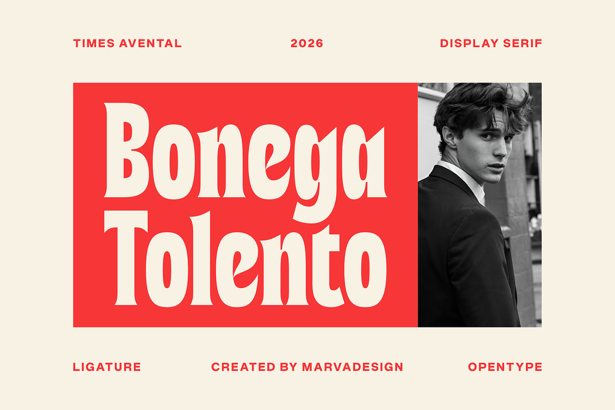 Times Avental Font, a Serif Font by Marvadesign (Photo 4 of 12)