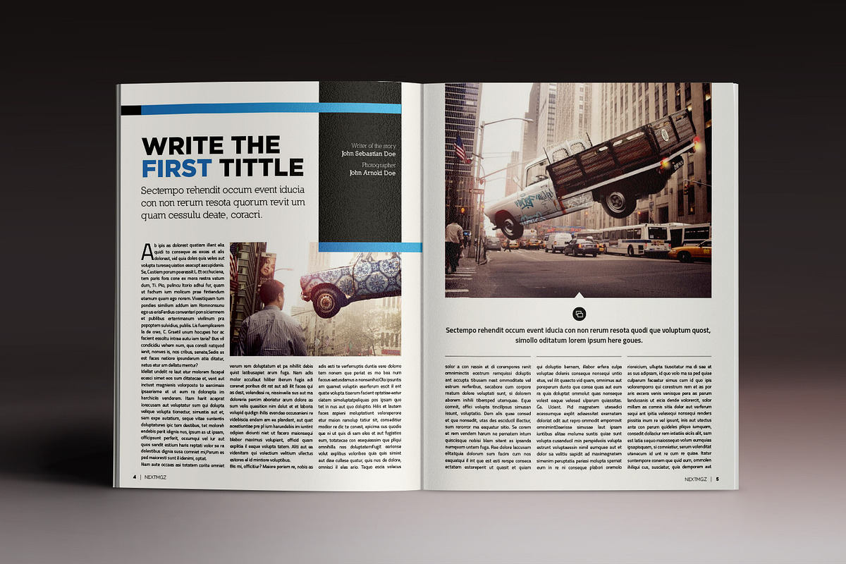 Des7gn Mgz, a Magazine Template by Luuqas Design (Photo 3 of 20)