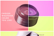 Cream Jar Mockup, a Cups & Container Mockup by HexenDesigns (Thumbnail 3 of 4)