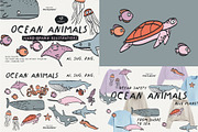 Bundle 8 in 1 - Illustrations & Font, an Animal Illustration by line & plane (Thumbnail 4 of 10)