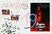 Sequins Pixie Collage Kit, an Object Graphic by Purple (Thumbnail 7 of 14)