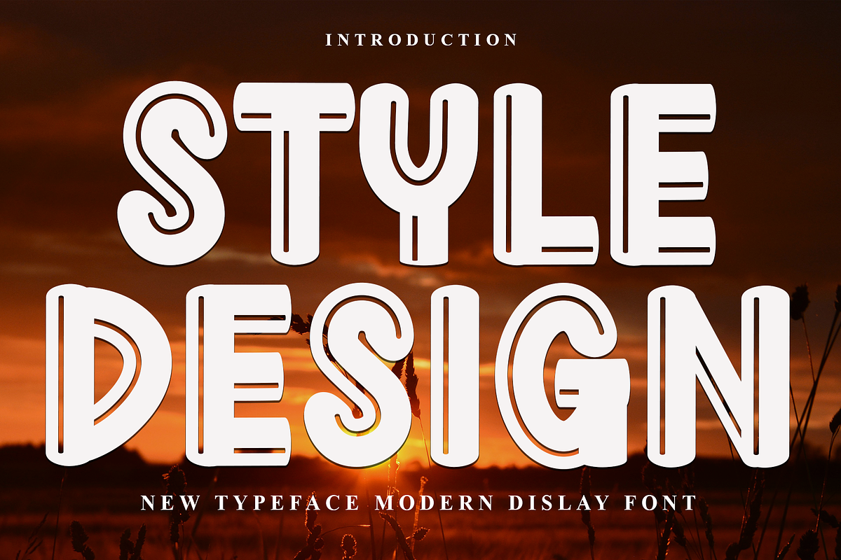 Style Design, a Script Font by InermediaSTUDIO (Photo 1 of 8)