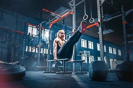 Concept power strength healthy lifestyle sport powerful attractive muscular, a Sports & Recreation Photo by Volodymyr Melnyk