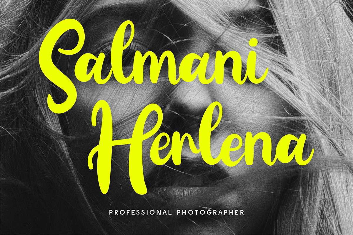 Caldrico Bold - Bold Script, a Script Font by Indotype Foundry (Photo 3 of 10)