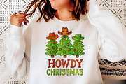 Howdy Christmas Tree Sublimation, an Illustration by Libby Wishes (Thumbnail 3 of 6)