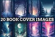 Elegant Snow-Covered Forest Coloring, an Animal Illustration by maggiesar (Thumbnail 2 of 4)
