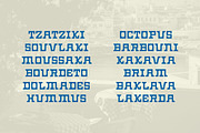 Okeanos - Ancient Display Font, a Font by Studio David (Thumbnail 9 of 12)
