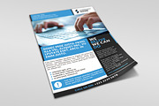 Corporate Flayer Ads Template 1, a Flyer Template by WonderShop (Thumbnail 2 of 3)