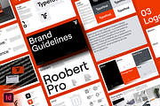 Modern Brand Guidelines Template, a Presentation Template by Typefool's Shop (Thumbnail 1 of 10)