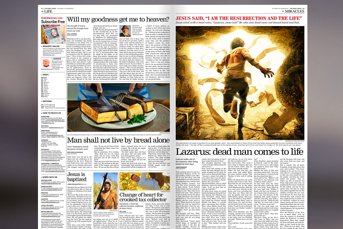 5 Newspaper Style Templates Bundle, a Magazine Template by Newspaper Templates (Photo 3 of 11)