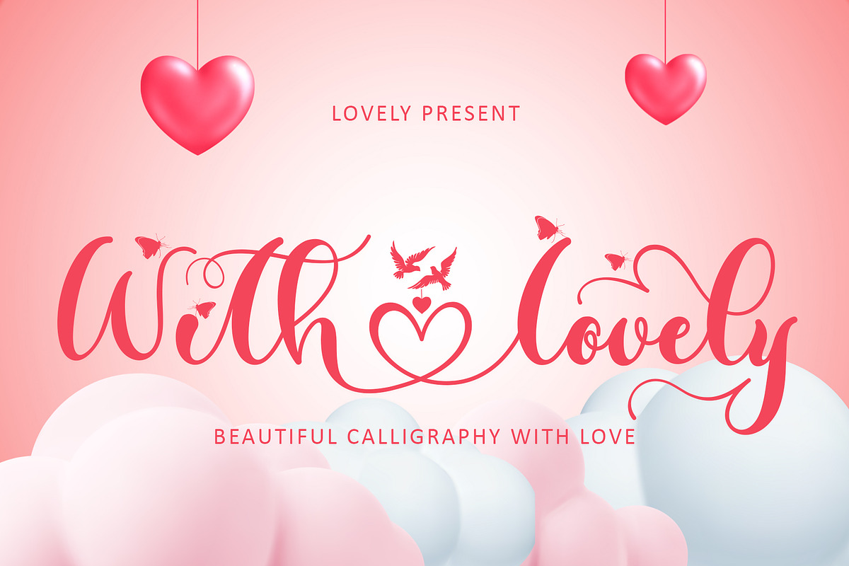 Valentine Sweet Bundle, a Handwritten Font by Yoga Letter (Photo 6 of 6)