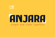 Anjara ~ Modern Font Family