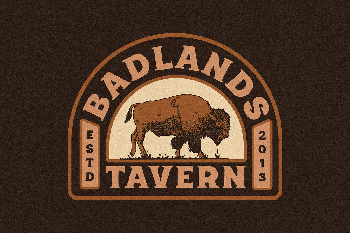 Badlands - A Rugged, Hand-drawn Font, a Serif Font by Eric Pond Designs (Photo 5 of 6)