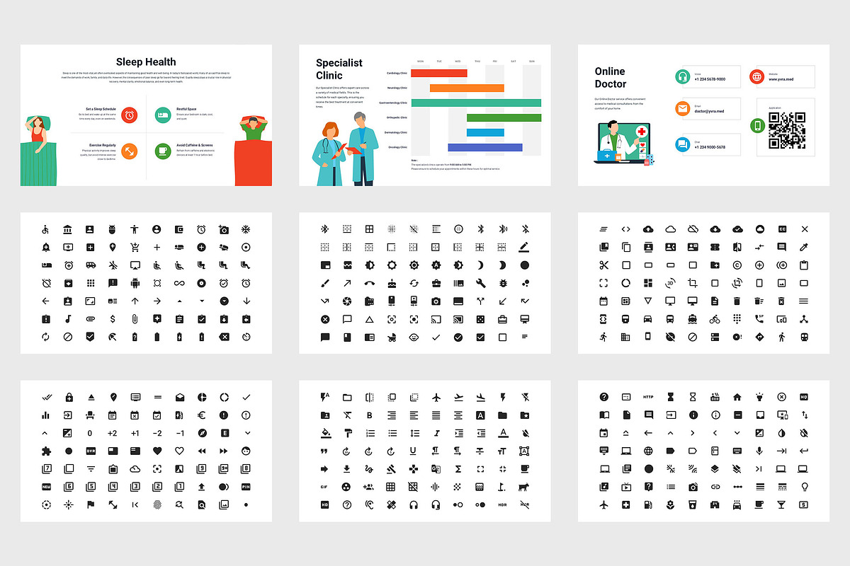 Yvra : Medical Vector Powerpoint, a Presentation Template by Punkl Camp (Photo 5 of 9)