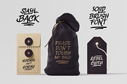 Slashback Typeface, a Font by Arterfak Project (Thumbnail 9 of 9)