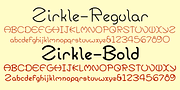 Zirkle, a Font by Ingrimayne Type (Thumbnail 5 of 9)