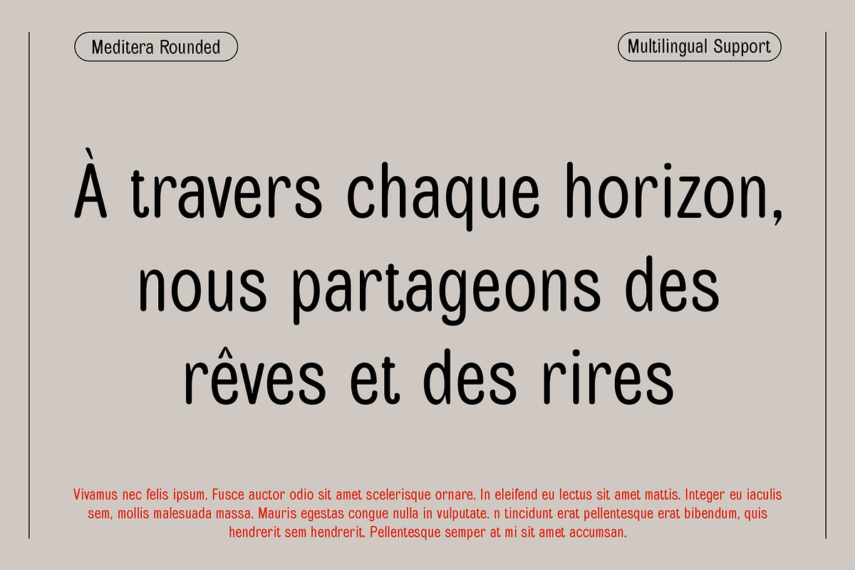 Meditera Rounded, a Sans Serif Font by Craft Supply Co. (Photo 5 of 8)