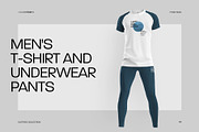 Mockups T-Shirt and Underwear Pants, a Shirt Mockup by Grow Design Craft Studio (Thumbnail 1 of 10)