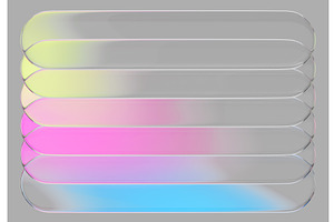 Glass transparent frames with, a Technology Illustration by Marozhkastudio