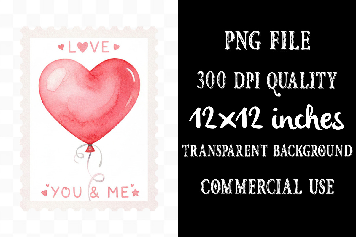 Valentine's Day Postage Stamp, an Illustration by Designking (Photo 4 of 5)