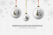Holiday Alphabet Design Set, a Decorative Illustration by Maggie Stilwell Design (Thumbnail 3 of 10)