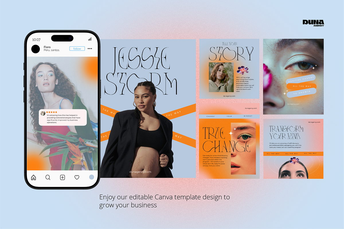 IG Templates for Business Coaches, a Templates & Theme by dunagency (Photo 2 of 9)