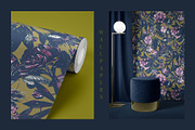 Sombre, Hand painted Watercolours!, a Pattern Graphic by Pink Linen (Thumbnail 10 of 11)