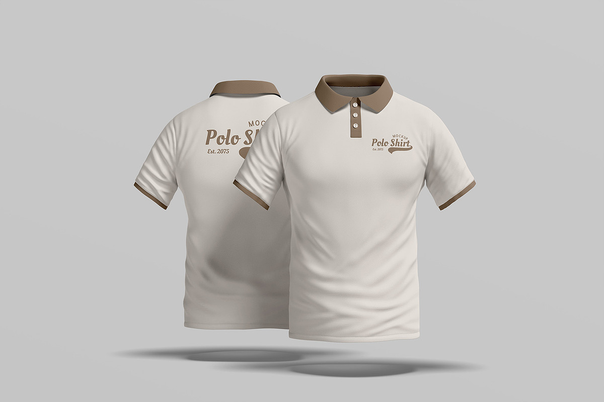 Polo Shirt Mockup, a Shirt Mockup by graphicsecond (Photo 5 of 6)